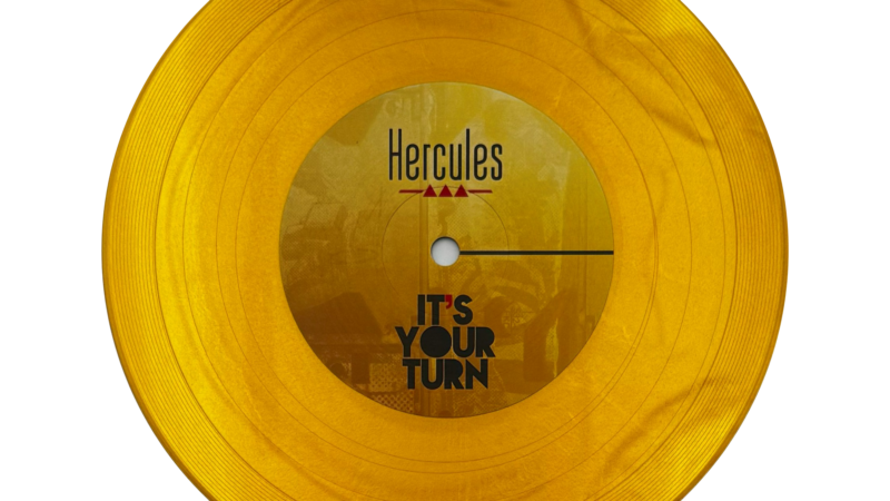 Hercules DJControl Inpulse T7 Vinyl Discs Gold - image 2